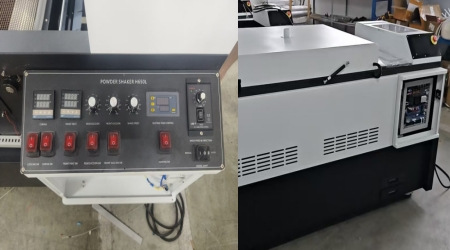 Available with a standard button panel or optional touchscreen, offering flexible and convenient operation.